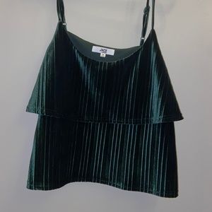 Velvet Layered Tank Top